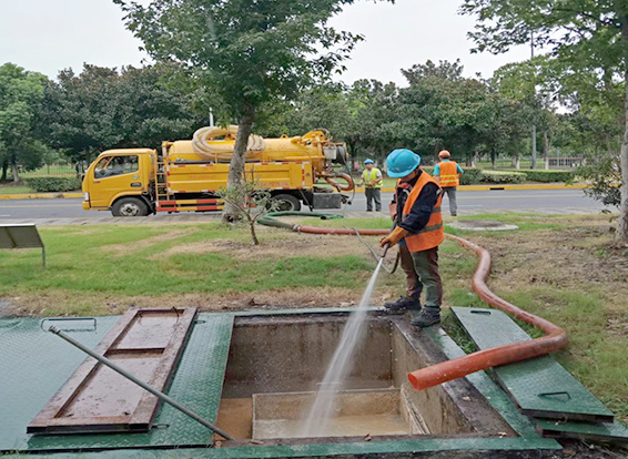 大东化油池清理